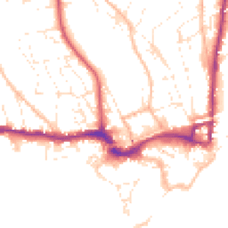Daytime road noise heatmap for TQ14 9HX