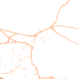 Daytime road noise heatmap for TQ14 9SP