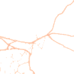 Daytime road noise heatmap for TQ14 9TY
