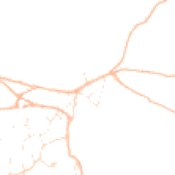 Daytime road noise heatmap for TQ14 9TZ
