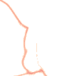 Night-time road noise heatmap for TQ7 1AL