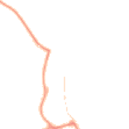 Night-time road noise heatmap for TQ7 1AW