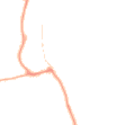 Night-time road noise heatmap for TQ7 1DF