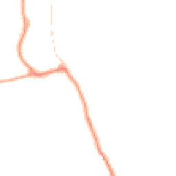Night-time road noise heatmap for TQ7 1DG