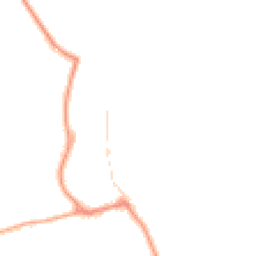 Night-time road noise heatmap for TQ7 1DR