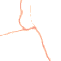 Night-time road noise heatmap for TQ7 1EB