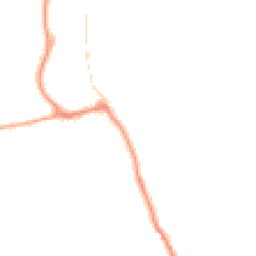 Night-time road noise heatmap for TQ7 1JG