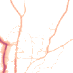 Daytime road noise heatmap for TQ7 1NT
