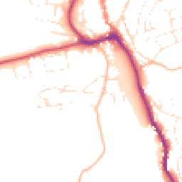 Daytime road noise heatmap for TQ7 1UE