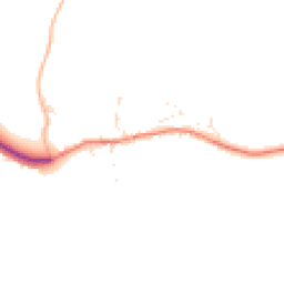 Daytime road noise heatmap for TQ7 2AJ