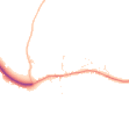 Daytime road noise heatmap for TQ7 2AN