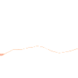 Night-time road noise heatmap for TQ7 2BW