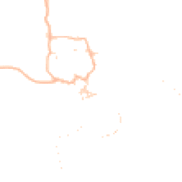 Daytime road noise heatmap for TQ7 2BY