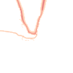 Daytime road noise heatmap for TQ7 2EA