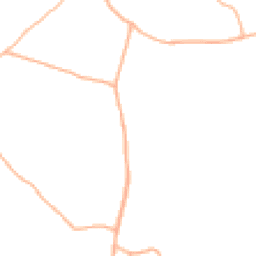Daytime road noise heatmap for TQ7 2EG