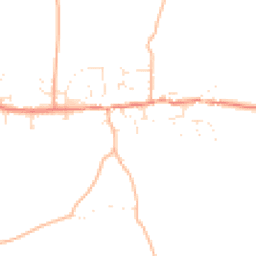 Daytime road noise heatmap for TQ7 2FB