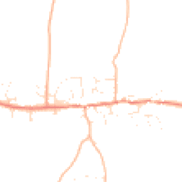Daytime road noise heatmap for TQ7 2HL