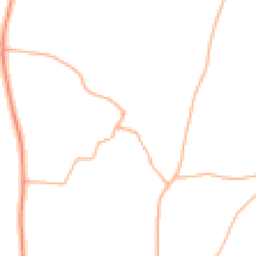 Daytime road noise heatmap for TQ7 2HQ