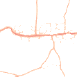 Daytime road noise heatmap for TQ7 2HT