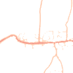Daytime road noise heatmap for TQ7 2JA
