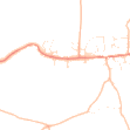 Daytime road noise heatmap for TQ7 2JE