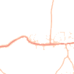 Daytime road noise heatmap for TQ7 2JL