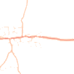 Daytime road noise heatmap for TQ7 2JX