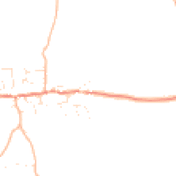 Daytime road noise heatmap for TQ7 2JY