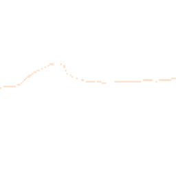Night-time road noise heatmap for TQ7 2LJ