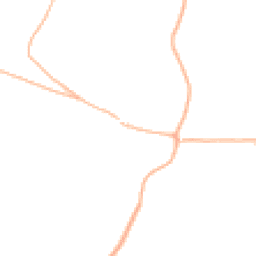Daytime road noise heatmap for TQ7 2LY