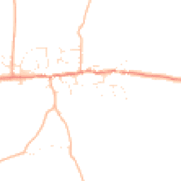 Daytime road noise heatmap for TQ7 2NA