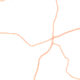 Daytime road noise heatmap for TQ7 2NN