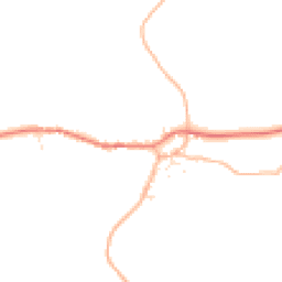 Daytime road noise heatmap for TQ7 2NT