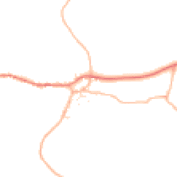 Daytime road noise heatmap for TQ7 2PQ