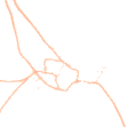 Daytime road noise heatmap for TQ7 2PS