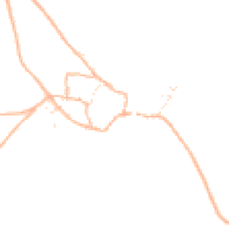 Daytime road noise heatmap for TQ7 2QR