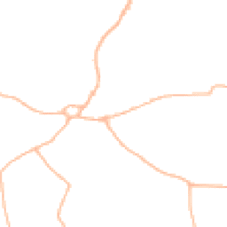 Daytime road noise heatmap for TQ7 2RP