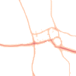 Daytime road noise heatmap for TQ7 2SH