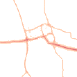 Daytime road noise heatmap for TQ7 2SU