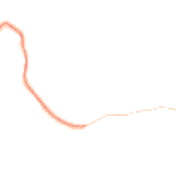 Night-time road noise heatmap for TQ7 2TT
