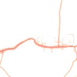 Daytime road noise heatmap for TQ7 2UA