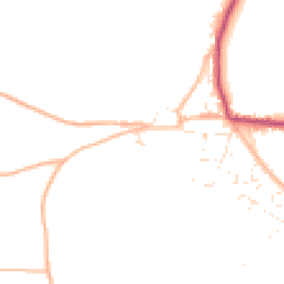 Daytime road noise heatmap for TQ7 3BS