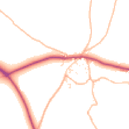 Daytime road noise heatmap for TQ7 3DQ