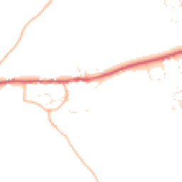 Daytime road noise heatmap for TQ7 3ER