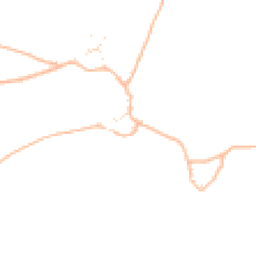 Daytime road noise heatmap for TQ7 3LD