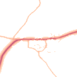Daytime road noise heatmap for TQ7 3PL