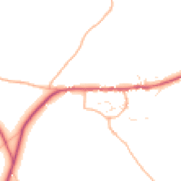 Daytime road noise heatmap for TQ7 3PR