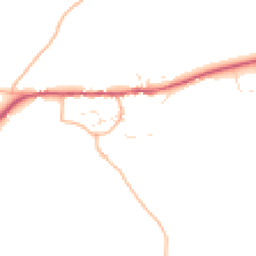 Daytime road noise heatmap for TQ7 3QF