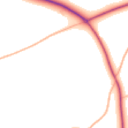Daytime road noise heatmap for TQ7 3QS