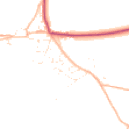 Daytime road noise heatmap for TQ7 3RE